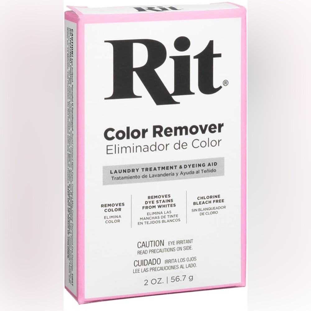 Rit Color Remover 2oz (pack of 1) Brand New
